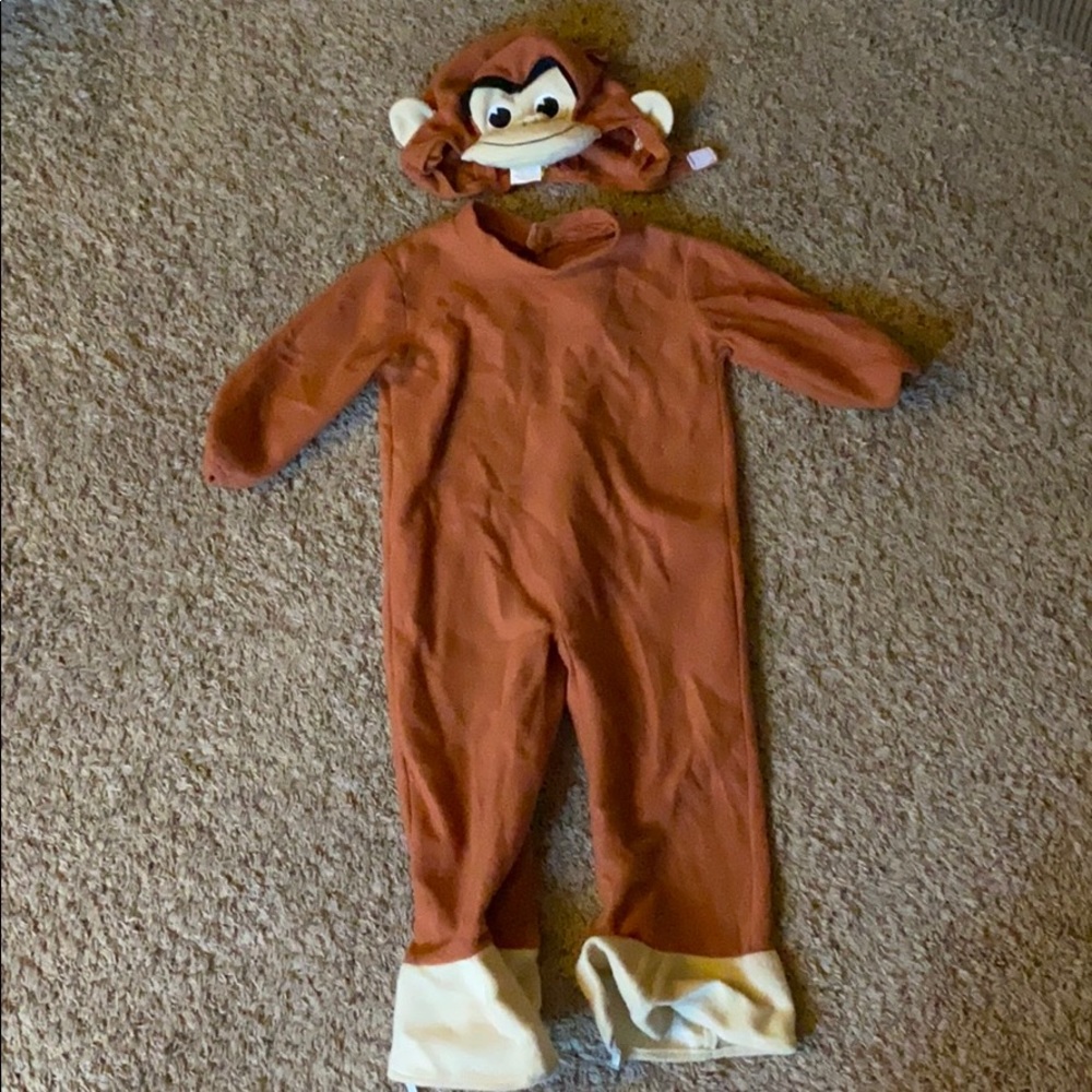 Toddler Curious George Halloween Costume